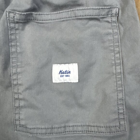 KATIN Boys Casual Shorts Drawstring Grey Size Large (14-16) EUC - Picture 7 of 7